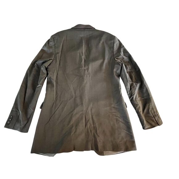 Banana Republic Men's Gray Wool Blazer Size 40L Business Formal - Picture 2 of 14